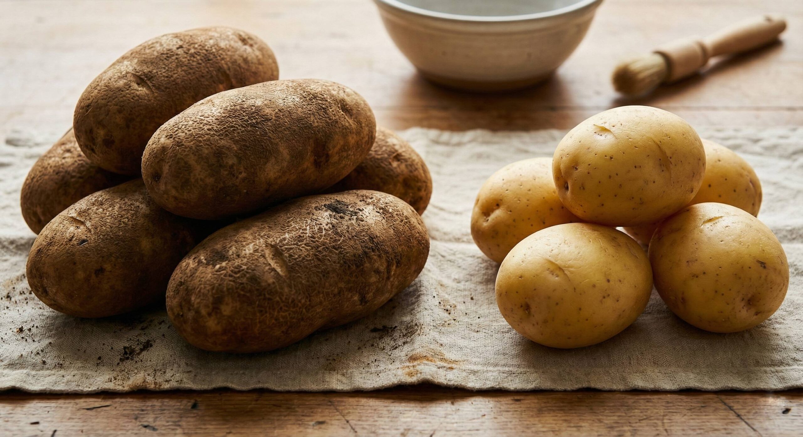 Best potatoes for mashed potatoes Russet and Yukon Gold