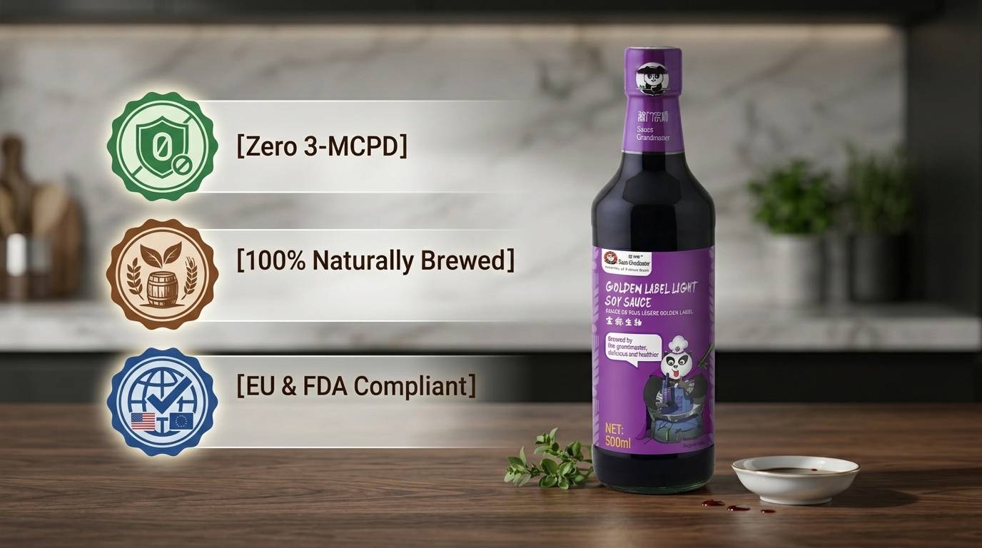 Zero 3-MCPD], [100% Naturally Brewed], [EU & FDA Compliant]